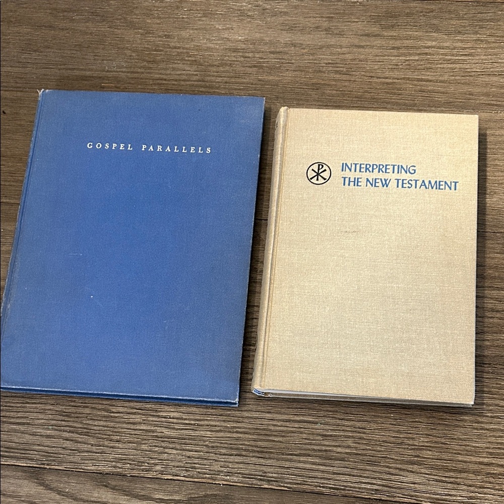 Gospel Parallels and Interpreting the New Testament Books Bible study Theology